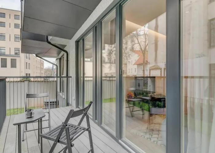 Apartment Happy Brilliant Old Town Self Check In, Underground Parking, Terrace